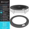 KESSER - Trampolin Randabdeckung 30cm breit 100% UV-beständig reißfest Federabdeckung Anthrazit Ø 305 cm Bild 2