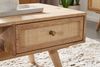 Couchtisch 90 x 40 x 45 cm Mango Massivholz Wohnzimmertisch Rechteckig Bild 5