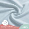 Laleni Basic Spannbettlaken für Beistellbett 50x89 cm - Oeko-Tex Zertifiziert, 100% Baumwolle, atmungsaktives Spannbetttuch Jersey Baby, 135 g/m², Hellblau Bild 5