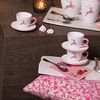 Gmundner Keramik Rosa Hirsch Espresso f. Dich/2tlg. Geschenkk. Bild 5