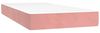 vidaXL Boxspringbett mit Matratze Rosa 90x200 cm Samt 3143246 Bild 5