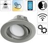 Hama WLAN LED Built-In Spotlight 5 W for Voice / App Control Adjustable satin-nickel Bild 2