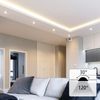 Hama WLAN LED Built-In Spotlight 5 W for Voice / App Control Adjustable satin-nickel Bild 3