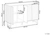 Schrank GLASTONBURY Marmor Optik Schwarz Bild 3
