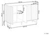 Schrank GLASTONBURY Marmor Optik Schwarz Bild 3