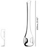 RIEDEL 4100/13 BLACK TIE Face to Face Dekanter aus Kristallglas, handgefertigt, Design-Dekanter Bild 5