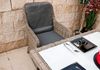 Ragnarök Möbel-Design Garten-Essgruppe Esstisch Set Kingchair, (Set, Polyrattan, Alu), Set bestehend aus 6 bequemen Sessel, 1 großem Tisch Bild 5