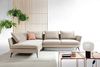 Ecksofa DEMISBAL mit Schlaffunktion, Bettkasten, Beige, rechtsseitig Bild 2
