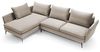 Ecksofa DEMISBAL mit Schlaffunktion, Bettkasten, Beige, rechtsseitig Bild 3