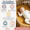 Laleni 2er-Set Jersey Spannbettlaken Beistellbett und Wiege 55x90 cm - Oeko-Tex Zertifiziert, 100% Baumwolle, atmungsaktives Spannbetttuch für Baby, 135 g/m², Spicy Mustard - gelb Bild 2