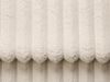 Vente-unique - LORETO Sofa SamtStoff Beige - B 223 cm95 cm x H 90 cm x L 215 cm Bild 5