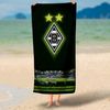BERONAGE Strandtücher Borussia Mönchengladbach Badetuch Borussia Park 75x150 cm, 100% Baumwolle (1-St), Frottee in Velours-Qualität Bild 4