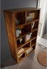Regal Sheesham 115x45x200 walnuss lackiert DUKE #124 Bild 2