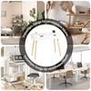 SoBuy FWT40-WN Schreibtisch mit 2 Schubladen Tisch Computertisch Kinderschreibtisch Bürotisch, weiß/Natur BHT ca: 90 x 77 x 45 cm Bild 5