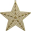 TrendLine Stern zum Hängen 2er-Set 12,5cm Weihnachtsstern Weihnachtsdeko Stern Bild 4