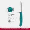 Victorinox Swiss Classic, Gemüsemesser, 8cm, Wellen, Mittelspitz, Grün Bild 3