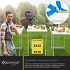 KESSER® Multifunktionstisch Profi 3- teilig, 100x60 cm, Tapeziertisch 30kg Tragkraft je Tisch Mit Ausziehfunktion Klapptisch Flohmarktisch Beistelltisch Mehrzwecktisch Campingtisch höhenverstellbar Bild 4