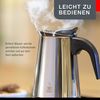 Gefu Emilio NA 4 Espressotassen 4 TZ Druckkaffeemaschine aus Stahl Bild 3