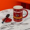 witzige Feuerlöscher - Tasse mit Löffel Feuerwehr Becher 450 ml Bild 5