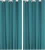 Haus und Deko Gardine Vorhang 140x245 cm Ösen blickdicht Struktur Leinenoptik uni Gardine (1 St), Ösen, blickdicht, Polyester Bild 5