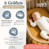 Laleni 2er-Set Premium Spannbettlaken Stubenwagen rechteckig 42x81 cm - Oeko-Tex Zertifiziert, 100% Baumwolle, atmungsaktives Spannbetttuch Jersey Baby, 150 g/m², Spicy Mustard - Gelb Bild 2