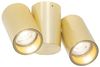 Qazqa LED Aufbaustrahler Michael, ohne Leuchtmittel, Warmweiß, QAZQA Aufbau­spot, gu10, Gold, Stahl, Design Bild 3