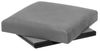 Faltbarer Sitzsack aus MDF und Stoff in Dunkelgrau Bild 4