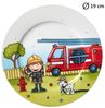 Ritzenhoff & Breker Kindergeschirr-Set Feuerwehrmann Bernie (3-tlg), 1 Personen, Porzellan Bild 5