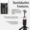 Brennenstuhl Akku LED Outdoor Lampe UL 400 AT (Campinglampe 400lm, IP44, bis zu 24h Leuchtdauer, dimmbar, Farbtemperatur einstellbar, Rotlicht, ausziehbar bis 1,03m, Powerbank, inkl. USB C Ladekabel) Bild 5