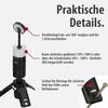 Brennenstuhl Akku LED Outdoor Lampe UL 400 AT (Campinglampe 400lm, IP44, bis zu 24h Leuchtdauer, dimmbar, Farbtemperatur einstellbar, Rotlicht, ausziehbar bis 1,03m, Powerbank, inkl. USB C Ladekabel) Bild 3