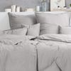 Enrico Coss Bettwäsche Stonewashed|135x200 cm + 80x80 cm| kittEnrico Coss Bettwäsche Stonewashed Bild 2