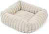 Wallace & Jones Tierbett Katzenbett Mary, edle Cordstoff-Optik, gepolsterte Seitenwände, sand, ca. 71 x 58 x 18 cm Bild 5