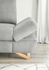 Ecksofa Skalm in grau 284 cm Bild 5