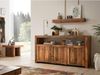 Rustikales Sideboard "Country" aus Mangoholz – Massiv, 160x85x45, Stauraumwunder für Wohnzimmer Bild 2