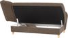 Selma Recamiere mit Armteil links klappbar Veloursstoff Sahara Buche Natur Bild 4