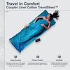 Cocoon Hüttenschlafsack Cocoon TravelSheet Coupler Baumwolle Hüttenschlafsack Bild 2