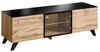 TV-Tisch Thin mit LED Beleuchtung in Wotan 150 cm Breit Bild 1