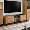 TV-Tisch Thin mit LED Beleuchtung in Wotan 150 cm Breit Bild 5