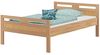 Erst-Holz Massivholz Seniorenbett Buche natur 120x200 Einzelbett Hohes Bett mit Rollrost 60. 74-12 Bild 4