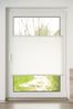 K-home Klemmfix-Plissee, Elba Bedruckt Weiß, 90x210 cm (B x L) Modern, 400777-35 Bild 1