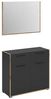 Garderoben-Set >Bueno< in Basalt - 95x189x37cm (BxHxT) Bild 3