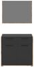 Garderoben-Set >Bueno< in Basalt - 95x189x37cm (BxHxT) Bild 4