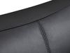 Vente-unique - BATUCO Sofa Leder Schwarz - B 86 cm x H 82 cm x L 200 cm Bild 5