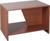 RICOO Couchtisch mit Stauraum 75 x 50 x 50 cm, Couchtisch Holz, Wohnzimmertisch für Couch Eiche Rustikal – WM091-ER, Tisch Wohnzimmer Tisch, Sofatisch, Coffee Table, Couchtisch klein Bild 3