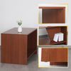 RICOO Couchtisch mit Stauraum 75 x 50 x 50 cm, Couchtisch Holz, Wohnzimmertisch für Couch Eiche Rustikal – WM091-ER, Tisch Wohnzimmer Tisch, Sofatisch, Coffee Table, Couchtisch klein Bild 4