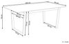 Esstisch CAMDEN 180 cm 95 cm Holzoptik Heller Holzfarbton Bild 3