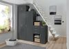 Mehrzweckschrank >MULTIRAUMKONZEP< in Graphit - 70x40x40cm (BxHxT) Bild 5