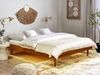 Bett mit LED TOUCY 180 x 200 cm LED Heller Holzfarbton Bild 2