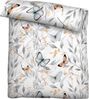 biberna Tencel Bettwäsche SCHMETTERLINGE, weiss, 1x 135x200 cm + 1x 80x80 cm Bild 2