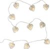 Lights4fun LED-Lichterkette 10er LED Lichterkette silberne Herzen aus Draht Batterie Bild 3